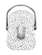 Funda Protectora para Portabebé Triangulitos Negros